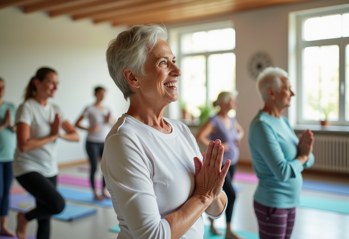 Фонова снимка на йога